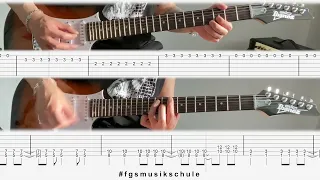 KRAFTKLUB - EIN SONG REICHT - Tutorial  | Tabs | auf der Gitarre spielen