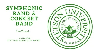 Symphonic Band & Concert Band - Lee Chapel, 02/18/22