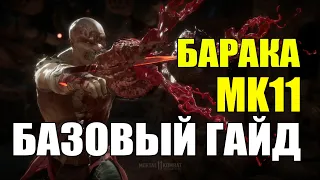 Барака (Baraka) - Базовый гайд, обзор персонажа (Mortal Kombat 11)