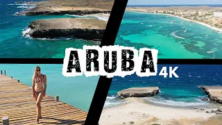 Aruba by Drone in 4K - Aerial review of complete island