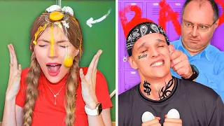 GOOD vs BAD STUDENT! Funny School Life | Types Of Students At School By Mariana ZD