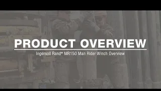 Ingersoll Rand MR150 Man Rider Winch Overview