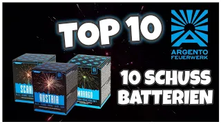 Top 10 Argento 10 Schuss Batterien/Low Budget Batterien 🔥 | 8-9€ | Pyro TV