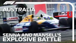 Senna And Mansell's Explosive Battle | 1992 Australian Grand Prix
