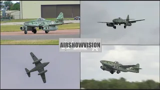 MESSERSCHMITT Me262 PERFORMS IT'S FIRST EVER DISPLAY IN THE UK 4K (airshowvision)