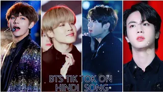 BTS TIK TOK INSTAGRAM REEL VIDEO ON HINDI and ENGLISH SONG, 2022