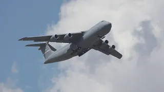 IN THE AIR: How to hide a Super C-5M Galaxy. Watch until the end.