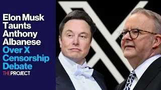 Elon Musk Taunts Anthony Albanese Over X Censorship Debate