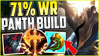 EASY 71% WIN RATE PANTHEON TOP CARRY BUILD + BEST RUNES | Pantheon Guide Season 12 League of Legends