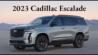 2023 Cadillac Escalade Trim Breakdown