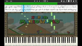 Super Mario World - Overworld Theme [Piano Tutorial]