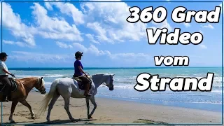 360 Grad Video vom Strand mit Rubi u Escada