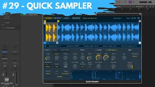 #29 - Quick Sampler - Turn Any Sound into an Instrument (Newbie to Ninja -Beginner's Guide to Logic)