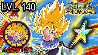 100% EZA F2P SSJ YARDRAT GOKU [LEVEL 10 LINKS] + STICKER EFFECT! Dragon Ball Z Dokkan Battle