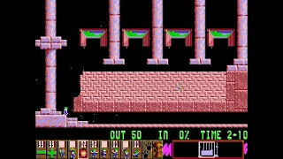 Lemmings Taxing Level 6: Compression Method 1 Walkthrough DOS