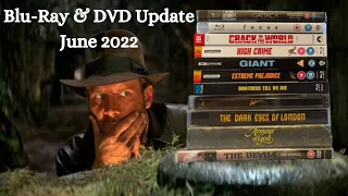Blu-Ray DVD Collection | June 2022 | Indiana Jones 4K Steelbook, Jackie Chan, Cult Classics!