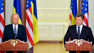 Заяви Президента України П.Порошенка та Віце-президента США Дж.Байдена