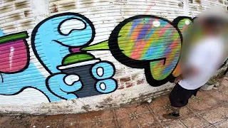 Graffiti - Bomb de Persona e Letras ft. OLHOS