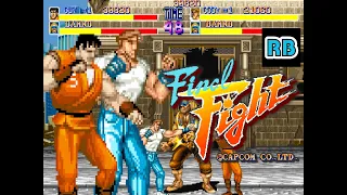 1989 [60fps] Final Fight (World) 2Players Guy Cody Hardest ALL