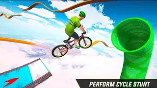 BMS Cycle Stunt: Bicycle Race / Cycle Game / Android gameplay || Gamer Altaf ||