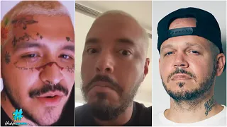 J Balvin LE TIRA a Christian Nodal y Nodal RESPONDE junto a RESIDENTE 😳