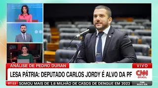 Urgente: Deputado Carlos Jordy é alvo da PF na Operação Lesa Pátria | CNN NOVO DIA