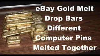 Gold Drop Melt Bars eBay Different Computer Pins