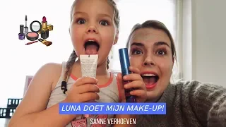 Luna (4y) does my MAKE-UP!💄#53- Sanne Verhoeven