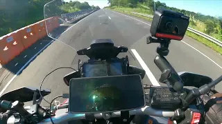 Tracer 900 5th Gear Top Speed. Arrow Exhaust. XSR BOYZ Subic ride.