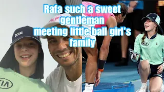 Rafa Accidentally Hit Ball Girl | Rafael Nadal