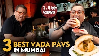 MUST TRY VADA PAVS IN MUMBAI | MUMBAI STREET FOOD | KUNAL VIAJAYAKAR