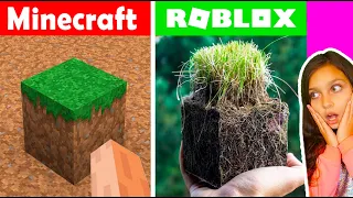 МАЙНКРАФТ ПРОТИВ РОБЛОКСА 😨 ВЫБИРАЙ ЧТО КРУЧЕ? MINECRAFT VS ROBLOX ! Не Засмейся ЧЕЛЛЕНДЖ Валеришка