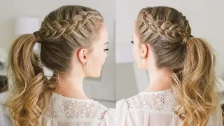 Double Dutch Braid Ponytail | Missy Sue