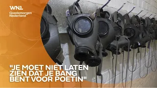 We kopen massaal gasmaskers in: 'Je moet Poetin niet laten zien dat je bang bent'