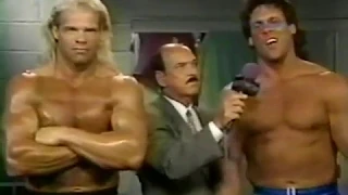 Sting and Lex Luger promo (08 03 1996 WCW Saturday Night)