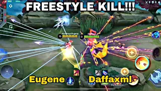 DAFFAXML X EUGENE !! COLLAB FANNY MONTAGE FREESTYLE KILL