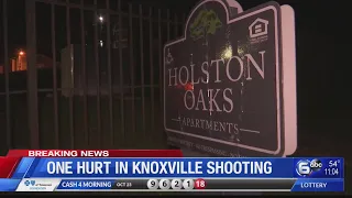 One hurt in Knoxville shooting