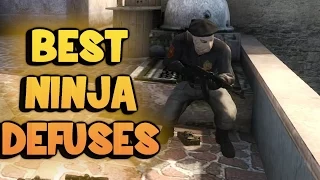 CS:GO - MY TOP 5 BEST NINJA DEFUSES