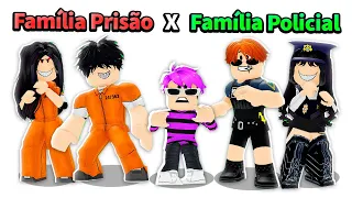 FAMÍLIA DA PRISÃO vs FAMÍLIA POLICIAL NO BROOKHAVEN RP..