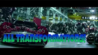 Transformers 1,2,3,4,5 All Transformations