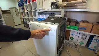 Сервисый тест посудомоечной машины Zanussi Коды ошибок