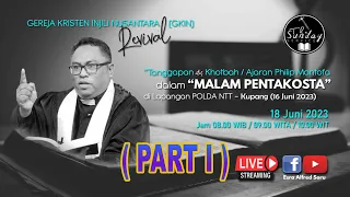 PDT. ESRA SORU : TANGGAPAN ATAS KOTBAH / AJARAN  PHILIP MANTOFA DALAM  KKR MALAM PENTAKOSTA.(PART I)