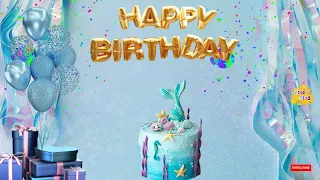 🎂🧜‍♀️ Happy Birthday 🧜‍♀️🎂 | Little Mermaid Theme Song | Kids Birthday Music #birthday