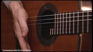 Tango Guitar Lessons - Strumming in tango music (right hand mute)