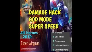 MOBILE LEGENDS HOW TO GET HIGH DAMAGE + SUPER SPEED+UNLIMITED HEALTH