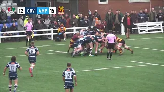 Coventry Rugby 26 - 22 Ampthill Rugby | Match Highlights | 2021/22 Championship Round 13