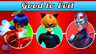 Miraculous: Tales of Ladybug & Cat Noir Characters: Good to Evil 🐞🐱