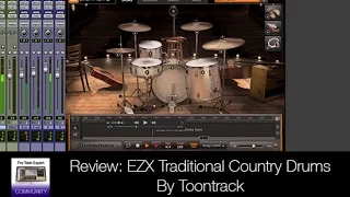 Review - EZX Traditional Country Drums Fro EZ Drummer By Toontrack