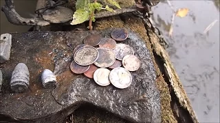 I Found A Stolen Coin Spill In The River!