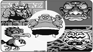 Wario Land: Super Mario Land 3 - All Bosses (No Damage)